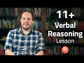 11 verbal reasoning  session 1 on nagwa classes