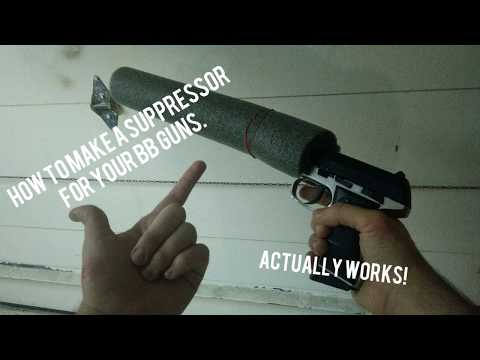How to make a easy suppressor for your BB guns.