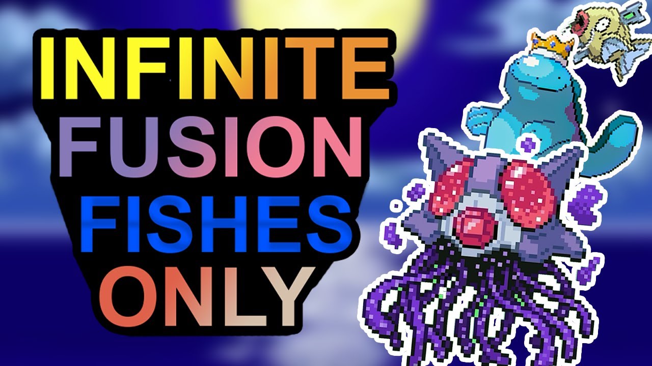 Can these Fishes beat Pokemon Infinite Fusion? (Pokemon Fan Game)