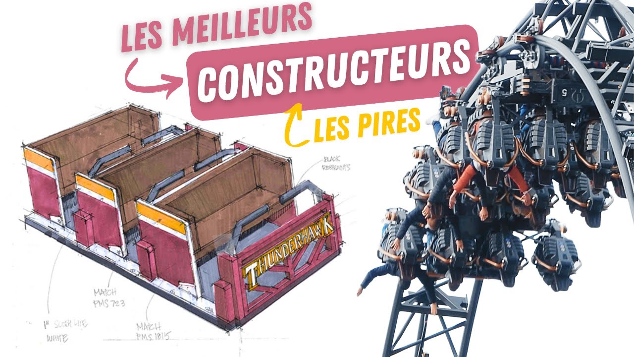 🎢Constructeurs de ROLLER COASTERS : les meilleurs mais aussi les pires ! EDB World #205