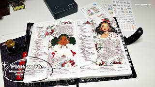 2026 Planner Goals|Plan with Me March 24-25th|Magnet Daily Planner|Aura Estelle #planner #journal