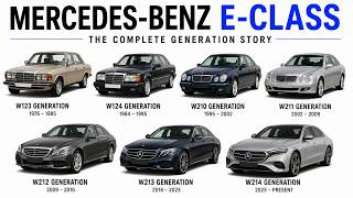 Mercedes-Benz E-Class: ALL MODELS (W123, W124, W210, W211, W212, W213, W214) Mercedes E Class W211 The Best E Class Ever Made