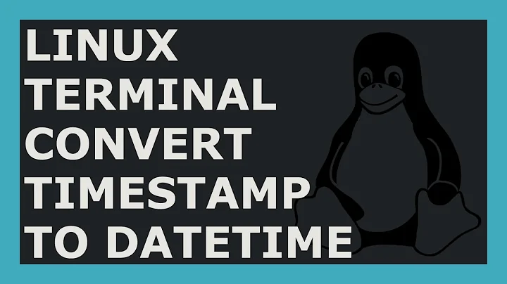 How To Convert Unix Timestamp To DateTime Using Linux Command Line