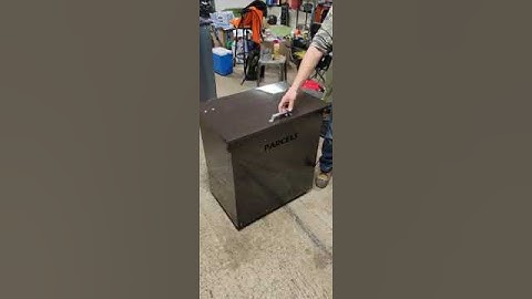 Parcel Drop off Box