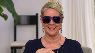 Kirks Folly Queen B Diva Goddess Sunglasses on QVC