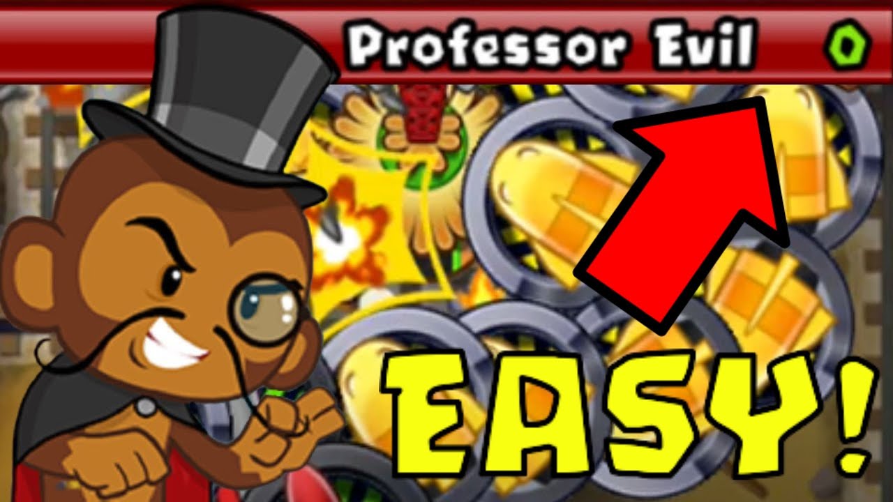 How To Beat The NEW Professor Evil Challenge In BTD Battles Week 61 Part 2 Easy Challenge