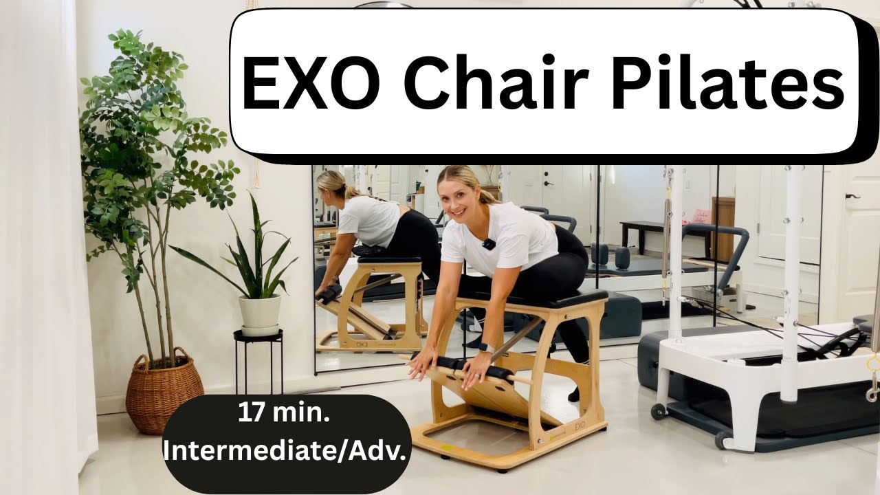 Pilates on the EXO CHAIR.