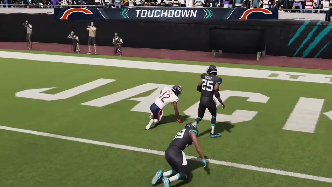 Chicago Bears vs. Jacksonville Jaguars.