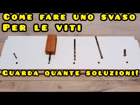 Video: Perché la svasatura è importante?