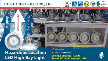 THT-EX Explosion-Proof LED Light L2102 Excellence in Quality Service Lighting Your Safety