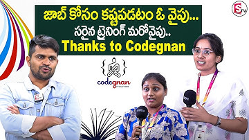 Codegnan : Python Full Stack course | Best Coding Institute in Vijayawada |  @SumantvMoneyWorld