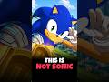 The Sonic in Fortnite Isn't Actually Sonic #sonic #fortnite #shorts #gaming
