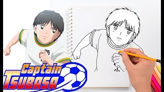 Como Dibujar A Taro Misaki Tom Baker  Capitn Tsubasa    Paso A Paso