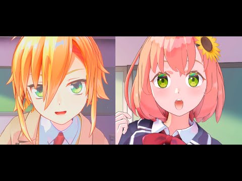 【卯月コウ・本間ひまわり】エレクトリック・マジック【にじさんじMMD】