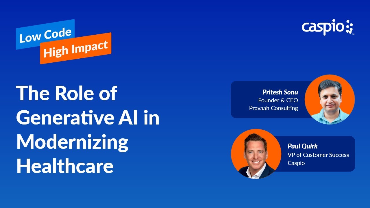 The Role of Generative AI in Modernizing Healthcare - YouTube
