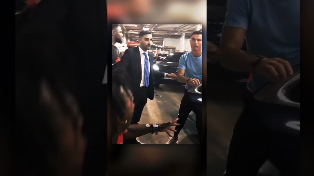 Finally! Speed Meets Ronaldo #ronaldo #speed