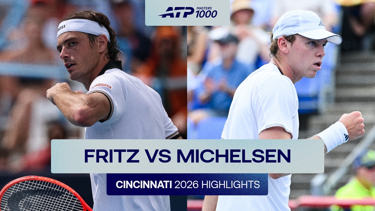 Taylor Fritz vs Alex Michelsen Highlights | Cincinnati 2026 Round 2