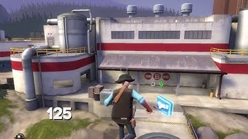 TF2: Very fast match in competitive (21 sec att/def) on the map cp_gorge, insta cap points in setup