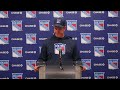 NYR Training Camp: Mike Sullivan Media Availability | September 24, 2025