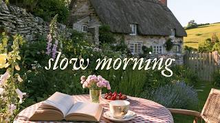 a slow morning in the garden 🍀 stress relief music for reading, studying & calm focus screenshot 3