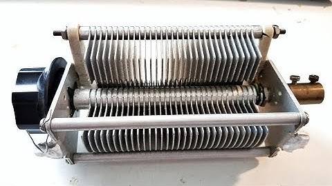 Variable Capacitor and Controller for Magnetic Loop Antenna