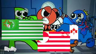 Rainbow Friends And Choo Choo Charles Fight Cloud Addround2