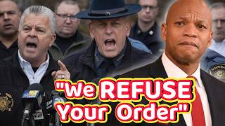 🚨“You CAN NOT Stop Us” — Maryland Sheriffs REVOLT, SUE Wes Moore Over Anit-ICE Law