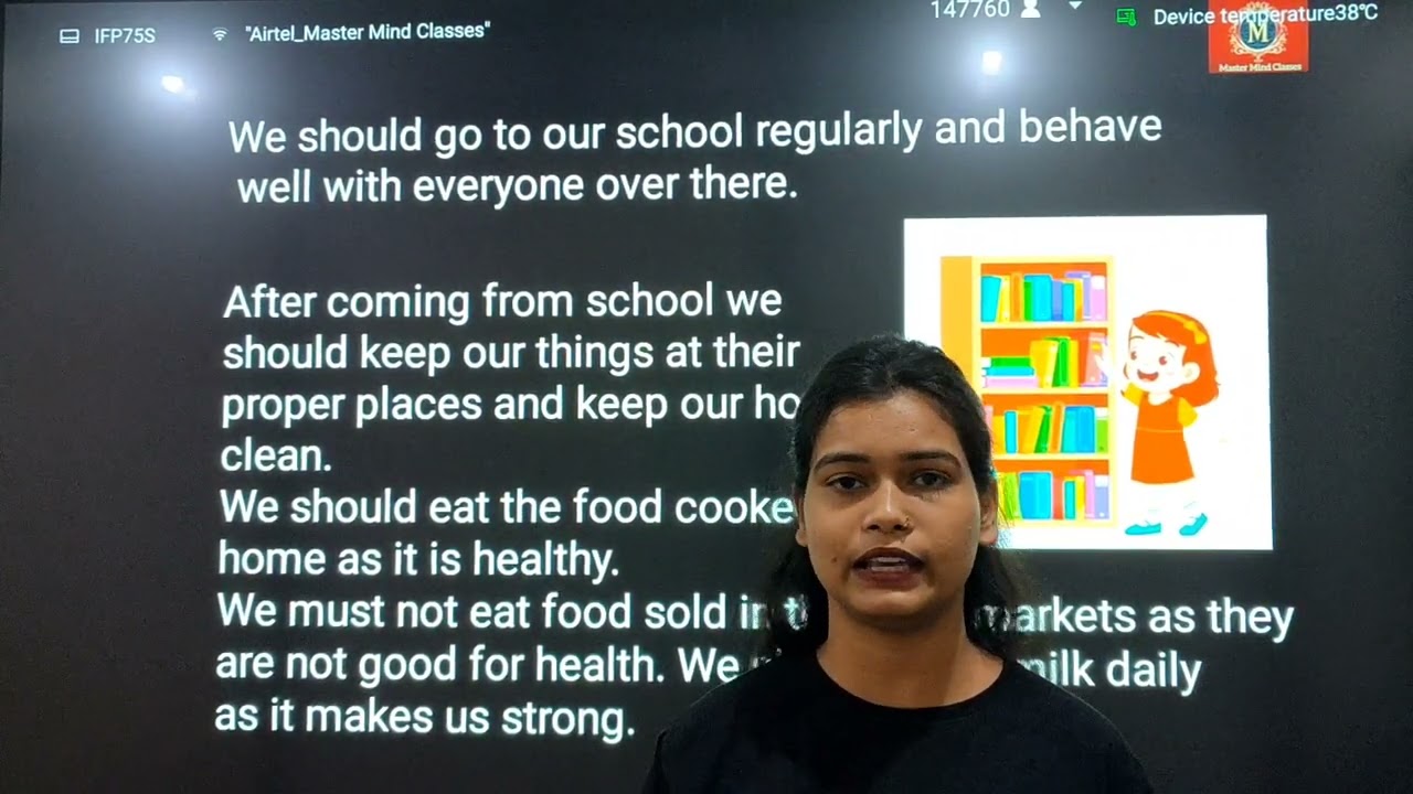 Class 2nd | EVS | Chapter 1 | Me and My Healthy Habits | 