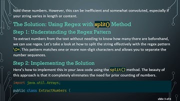 Extract Numbers from a String in Java Effortlessly with Regex