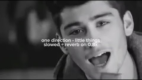 one direction - little things (slowed + reverb on 0.8x) (played backwards)