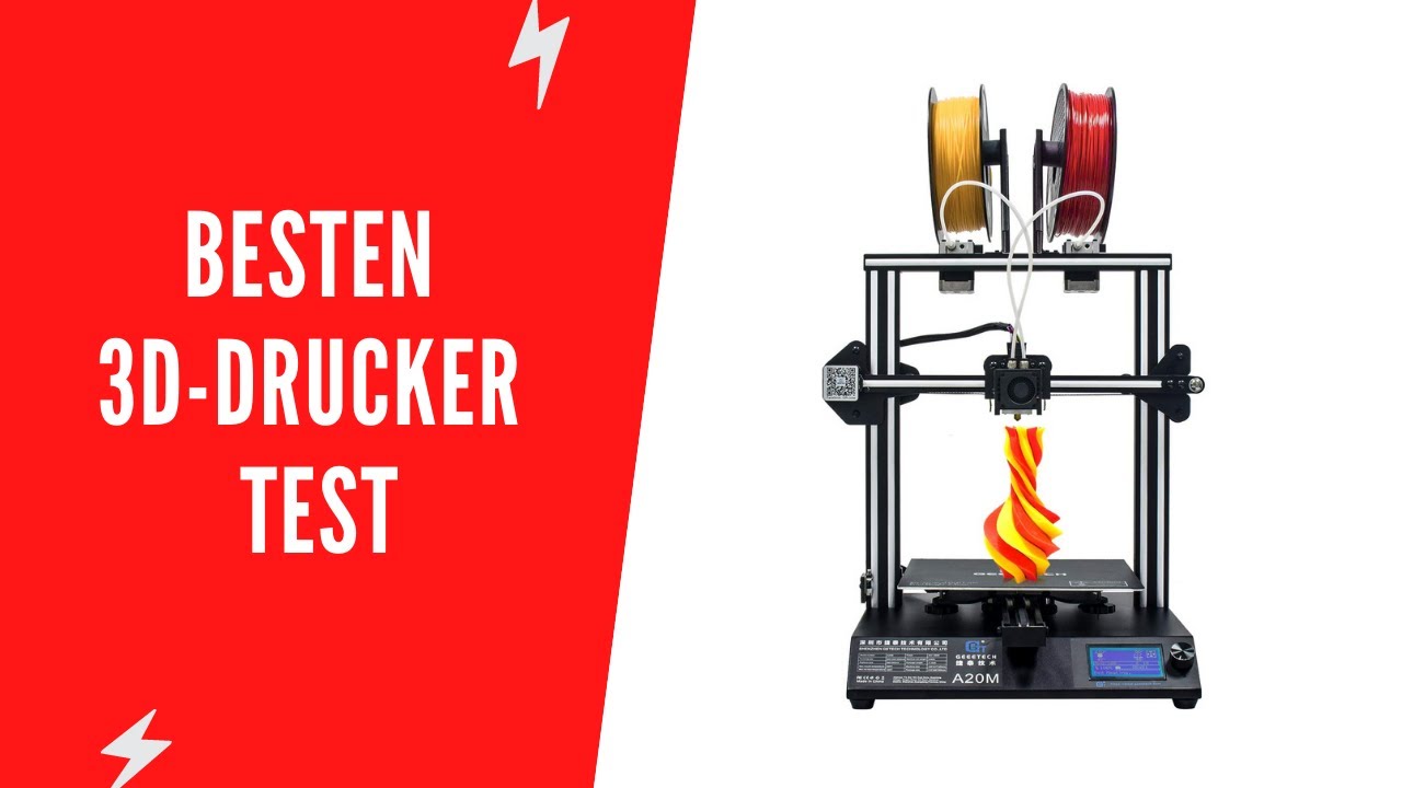 Die Besten 3D Drucker Test - (Top 5) - YouTube