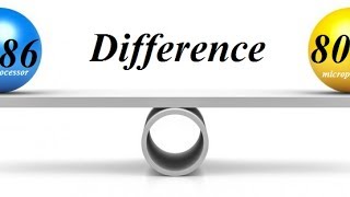 Difference Between 8088 & 8086 Microprocessor