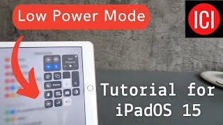 How to use Low Power Mode in iPadOS 15