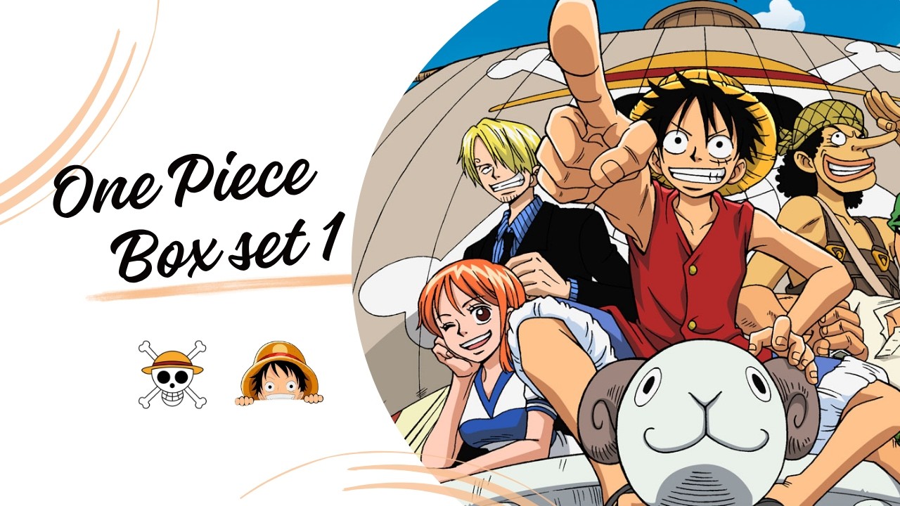 One Piece Box Set 1 unboxing and look through - YouTube