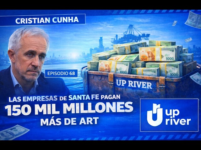 Episodio 68 - Cristian Cunha "Las ART en Santa Fe pagan un extra costo de 150 mil millones"