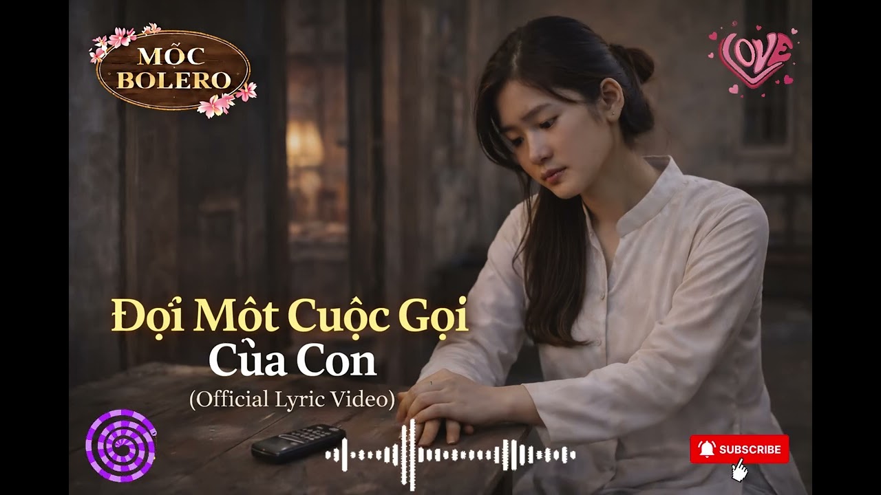 Đợi Một Cuộc Gọi Của Con (Official Lyric Video) | Mộc Bolero