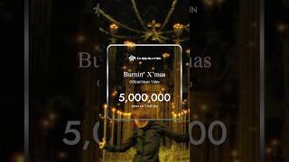 “Burnin’ X’mas” Music Video - 5,000,000 views on YouTube. #tmrevolution #tmr #西川貴教 #shorts