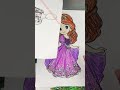 RELAXING Elegant Princess Dress Easy Fashion Illustration class#PAINTING Fashion Designing Classes