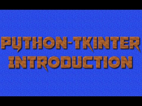 Tkinter Python GUI