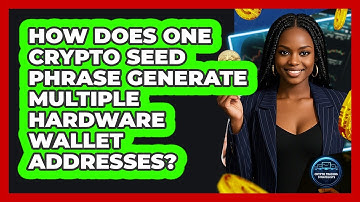 How Does One Crypto Seed Phrase Generate Multiple Hardware Wallet Addresses?