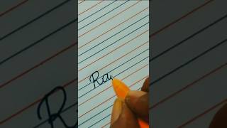 ✨Name writing practise #English handwriting #cursive letters #calligraphy #art #shorts #trending