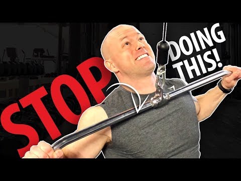STOP DOING THIS - Lat Pulldown Mistake (Hurting Your Gains)