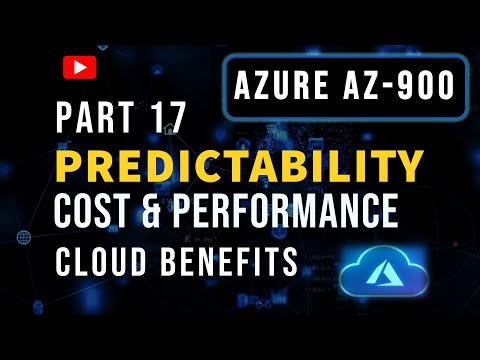 Azure AZ-900 Part 17 | Predictability - Performance & Cost Predictability in Cloud Computing | Hindi