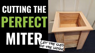 Tips for BEGINNERS: Using a sled for perfect miter frames