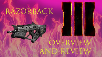 RAZORBACK BEST CLASS SETUP | Black ops 3 Gun reviews