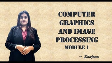 Computer Graphics and Image processing| KTU | MBCET |Module 1 | Part 4 | Raster Scan Display