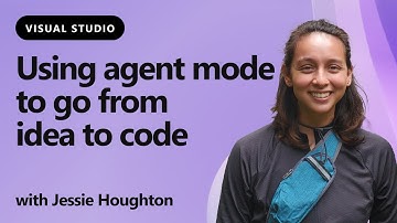 Using agent mode to go from idea to code