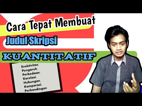 Cara Menentukan Variabel Bebas dan Terikat - Langsung Praktek Cara Menentukan Variabel Bebas dan Terikat - Langsung Praktek