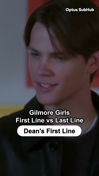 Dean's Transformation On Gilmore Girls Is 😱 😱 😱