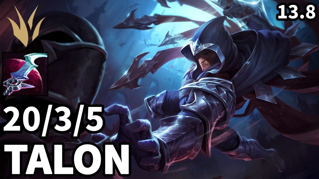 Talon Jungle vs Gragas - EUW Master | Patch 13.8